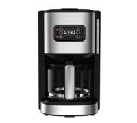 KRUPS KM480D10 Premium 24 Hour Programmable Coffee Maker, Metal, Brushed Stainless Steel