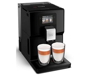 KRUPS Coffee bean grinder machine, colour touch screen, 11 pre-recorded recipes, Intuitive light indicators, front tray access, Easy cleaning, Intuition Preference EA873810