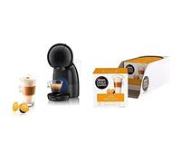 Krups Dolce Gusto Piccolo XS Black + 48 Nescafe Dolce Gusto Latte Macchiato Coffee Pods