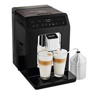 Krups EA8918 Evidence fully automatic coffee machine | OLED display Barista Quattro Force Technology | 12 coffee | 3 tea variations | one-touch cappuccino | 2-cup function | black