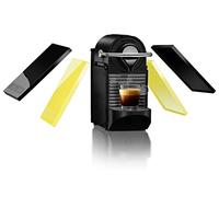 Krups Nespresso Pixie Clips XN3020 Coffee Capsule Machine (0.7 Litres) Black and Electric Lemon
