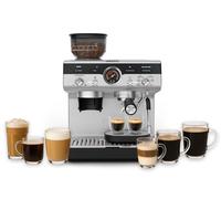 KRUPS Precision, Manual espresso machine with grinder, Barista, Perfect espresso, Intuitive interface with direct access to settings, XP801T10
