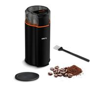 KRUPS Silent Vortex Coffee and Spice Grinder, 12 Cups, Quick Grind, One Touch, Coffee Beans, Spices, Dry Herbs, Nuts, Black, GX3328G0