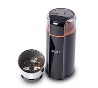 KRUPS Silent Vortex Electric Grinder for Spice, Dry Herbs and Coffee, 12-Cups, Black