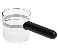 Tefal Krups Glass Jug F02742 | Black | Glass | Replacement Glass Jug for Espresso Machines