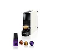 Krups Nespresso Essenza Mini Capsule Coffee Maker, 19-Bar Coffee Machine with 2 Coffee Programmes, Ultra-Compact Size and Auto-Off Function, 1450 W, 0.6 litres White