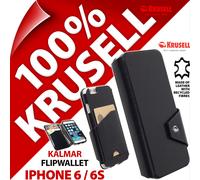 Krusell Kalmar FlipWallet Wallet Flip Magnetic Case Cover for Apple iPhone 6 /6S