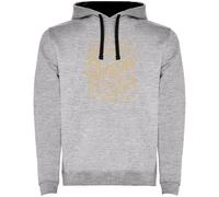 Kruskis American Chopper Two Colour Hoodie Grey 3XL Men