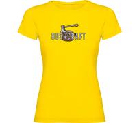 Kruskis Axe Short Sleeve T-shirt Yellow L Woman