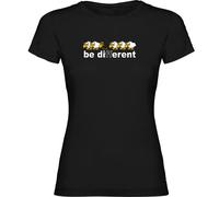 Kruskis Be Different Trekk Short Sleeve T-shirt Black S Woman