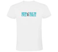Kruskis Beat The Street Short Sleeve T-shirt White 2XL Men