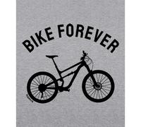 Kruskis Bike Forever Eco Short Sleeve T-shirt Grey M Men M Heather Grey