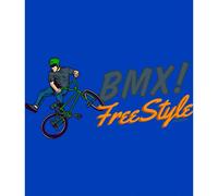 Kruskis Bmx Freestyle Short Sleeve T-shirt 3XL Royal Blue