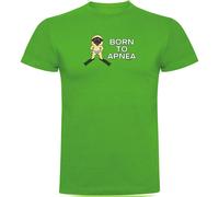 Kruskis Born To Apnea Short Sleeve T-shirt Green 2XL Men