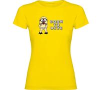 Kruskis Born To Dive Woman Short Sleeve T-shirt