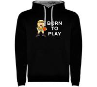 Kruskis Born To Play Basketball Two-colour Hoodie