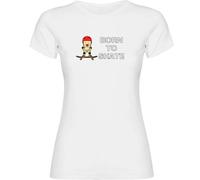 Kruskis Born To Skate Short Sleeve High Neck T-shirt