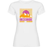 Kruskis Breckenridge Short Sleeve T-shirt White M Woman