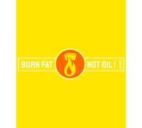 Kruskis Burn Fat Short Sleeve T-shirt Yellow M Woman M Yellow