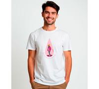 Kruskis Calm Your Soul Eco Short Sleeve T-shirt White L Men,Women