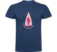 Kruskis Calm Your Soul Short Sleeve T-shirt Blue S Men