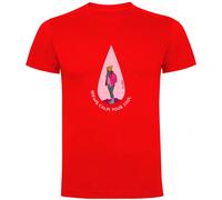 Kruskis Calm Your Soul Short Sleeve T-shirt Red S Men