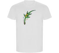 Kruskis Dino Dive Eco Short Sleeve T-shirt White 2XL Men