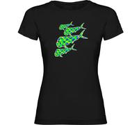 Kruskis Dorado Woman Short Sleeve T-shirt Black M Woman