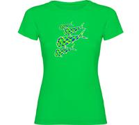 Kruskis Dorado Woman Short Sleeve T-shirt Green L Woman