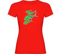 Kruskis Dorado Woman Short Sleeve T-shirt Red L Woman