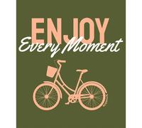 Kruskis Enjoy Every Moment Short Sleeve T-shirt Green M Men M Dark Army Green
