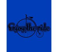 Kruskis Enjoy The Ride Short Sleeve T-shirt Blue L Woman L Royal Blue