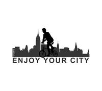 Kruskis Enjoy Your City Short Sleeve T-shirt White S Woman S White