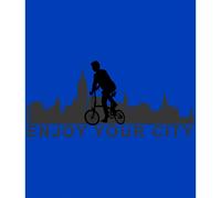 Kruskis Enjoy Your City Two-colour Hoodie Blue M Men M Royal Blue / White