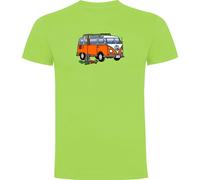 Kruskis Hippie Van Climbing Short Sleeve T-shirt Green 2XL Men