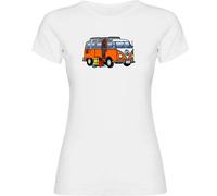 Kruskis Hippie Van Dive Woman Short Sleeve T-shirt White S Woman