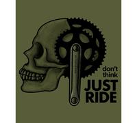 Kruskis Just Ride Short Sleeve T-shirt Green 2XL Men 2XL Dark Army Green