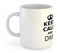 Kruskis Keep Calm And Dive Mug 325ml