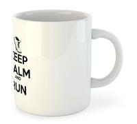 Kruskis Keep Calm And Run Mug 325ml