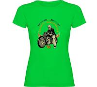Kruskis Kings Highway Short Sleeve T-shirt Green L Woman