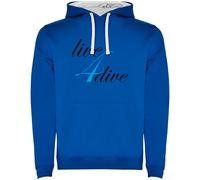 Kruskis Live 4 Dive Two-colour Hoodie