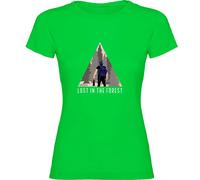 Kruskis Lost Short Sleeve T-shirt Green 2XL Woman