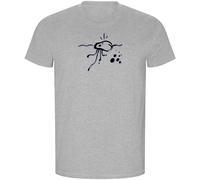 Kruskis Medusa Eco Short Sleeve T-shirt Grey M Men