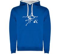 Kruskis Medusa Hoodie Blue 2XL