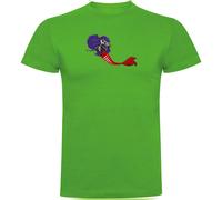 Kruskis Mexican Mermaid Short Sleeve T-shirt Green S Men