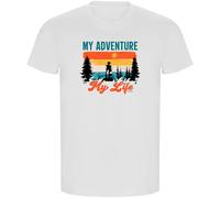 Kruskis My Adventure Eco Short Sleeve T-shirt White 2XL