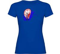 Kruskis Nautilus Woman Short Sleeve T-shirt Blue S Woman