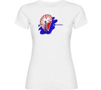 Kruskis Nautilus Woman Short Sleeve T-shirt White S Woman