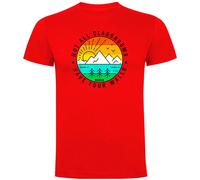 Kruskis Not All Classrooms Short Sleeve T-shirt Red XL Men