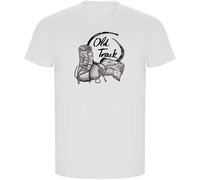 Kruskis Old Track Eco Short Sleeve T-shirt White 2XL Men